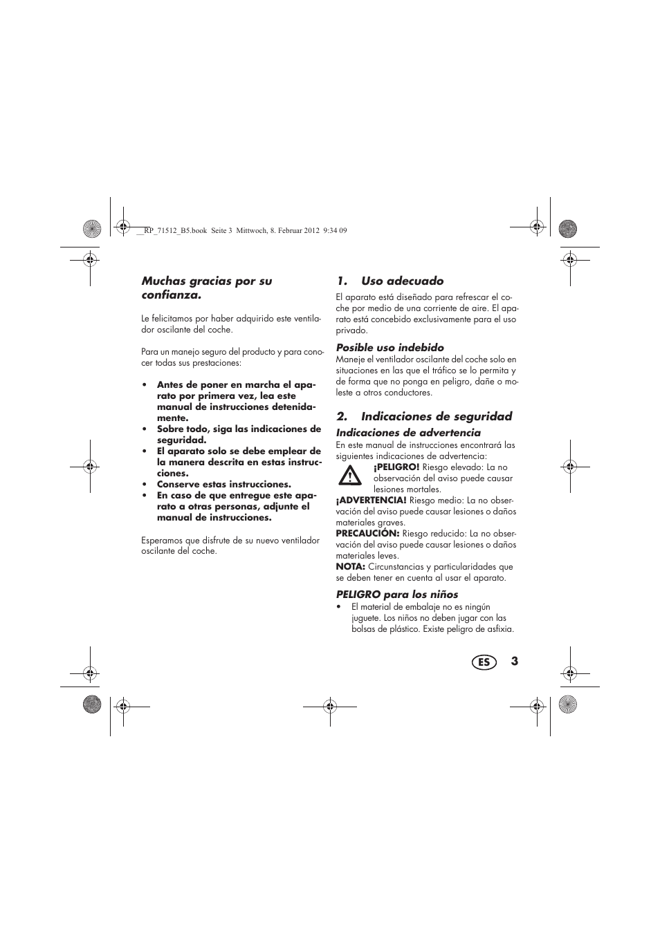 Ultimate Speed UAV 12 A1 User Manual | Page 5 / 46