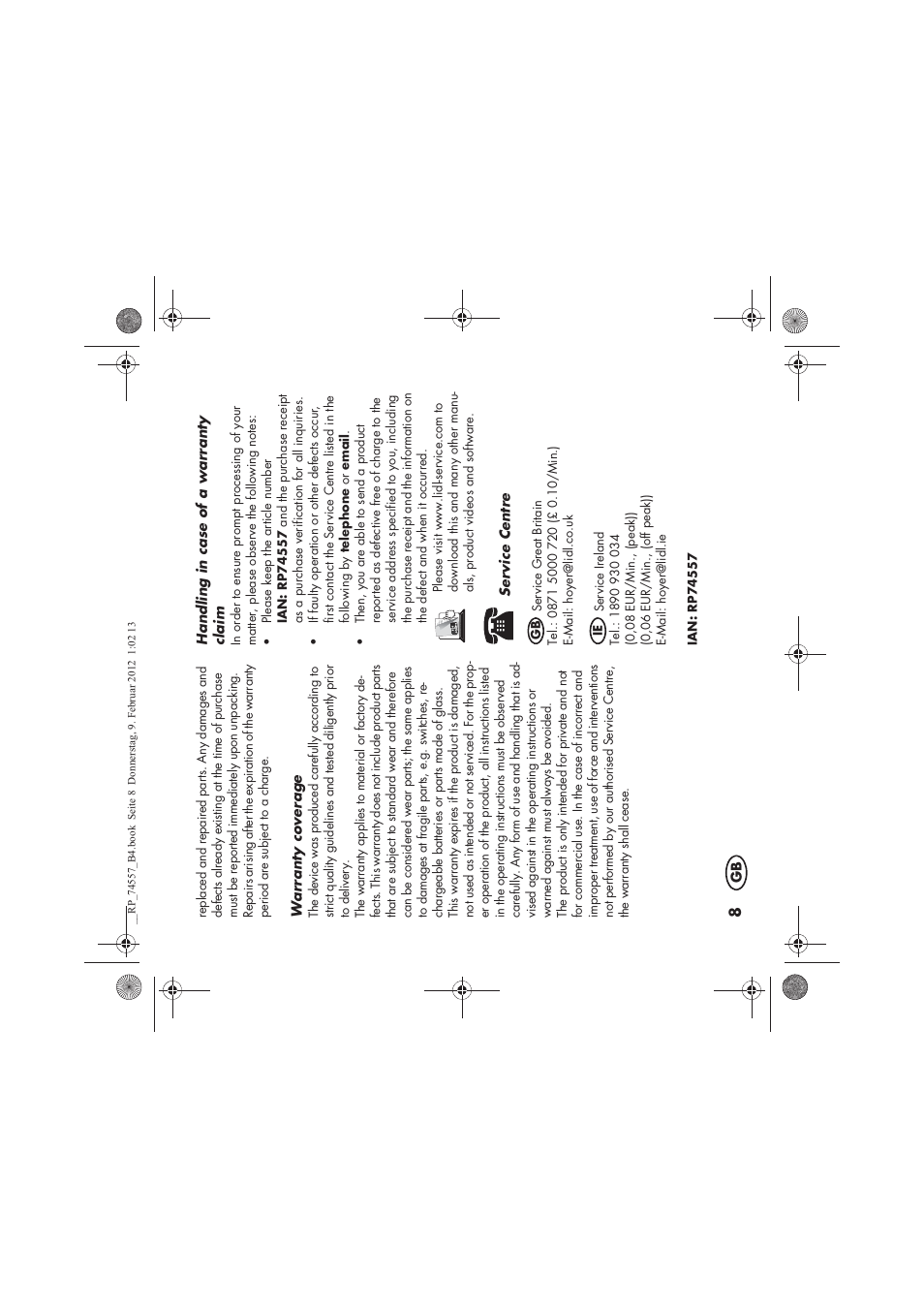 Ultimate Speed UAV 12 A1 User Manual | Page 10 / 70