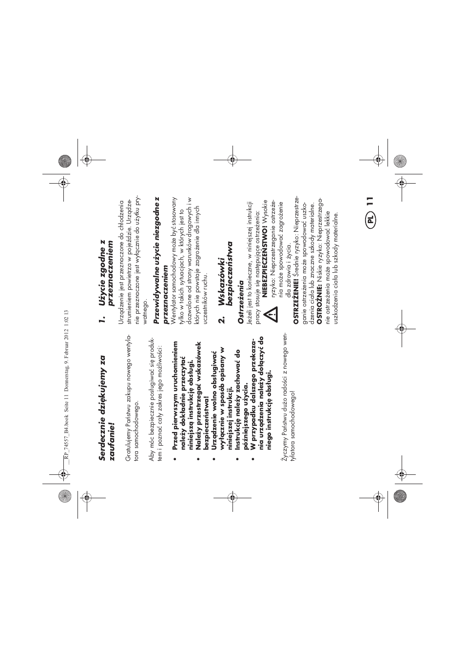 Ultimate Speed UAV 12 A1 User Manual | Page 13 / 70