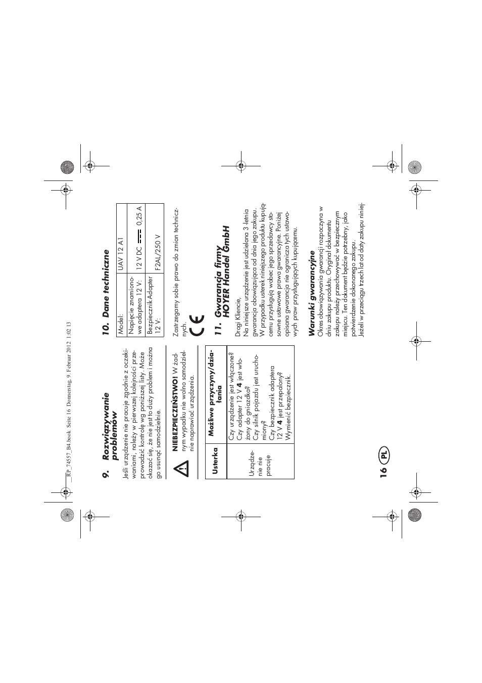 Ultimate Speed UAV 12 A1 User Manual | Page 18 / 70