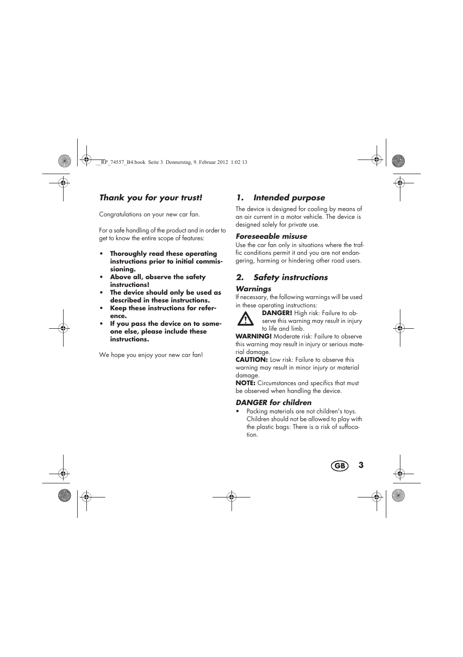 Ultimate Speed UAV 12 A1 User Manual | Page 5 / 70