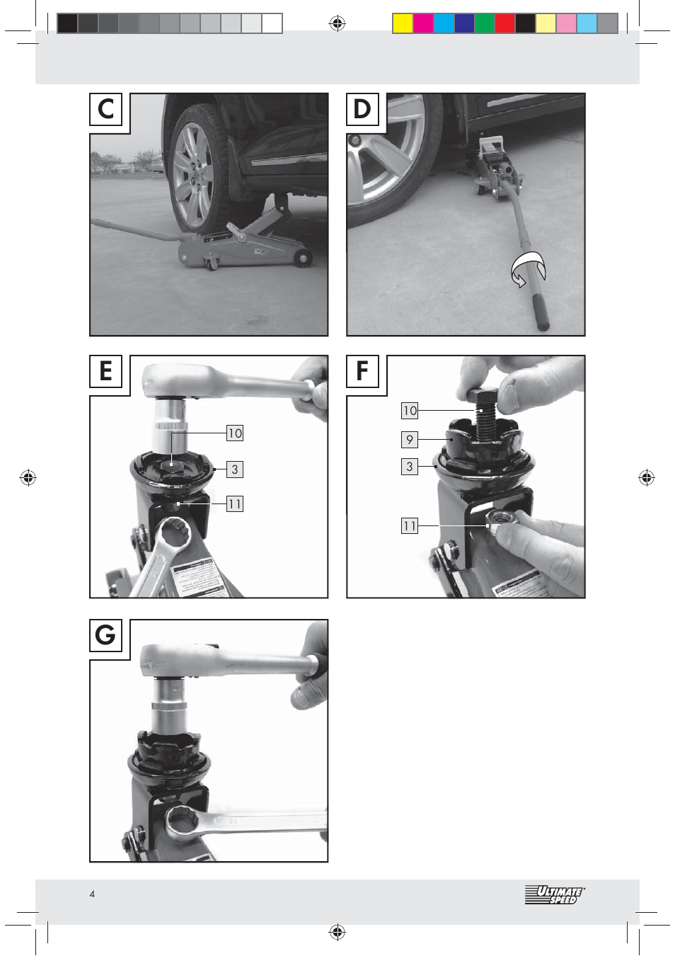 Cd e f g | Ultimate Speed Z31071 User Manual | Page 4 / 30