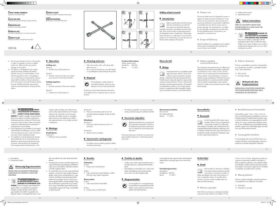 Ultimate Speed Z28106 User Manual | 2 pages