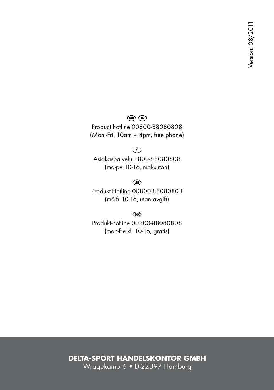 Ultimate Speed AI-1303 User Manual | Page 12 / 12