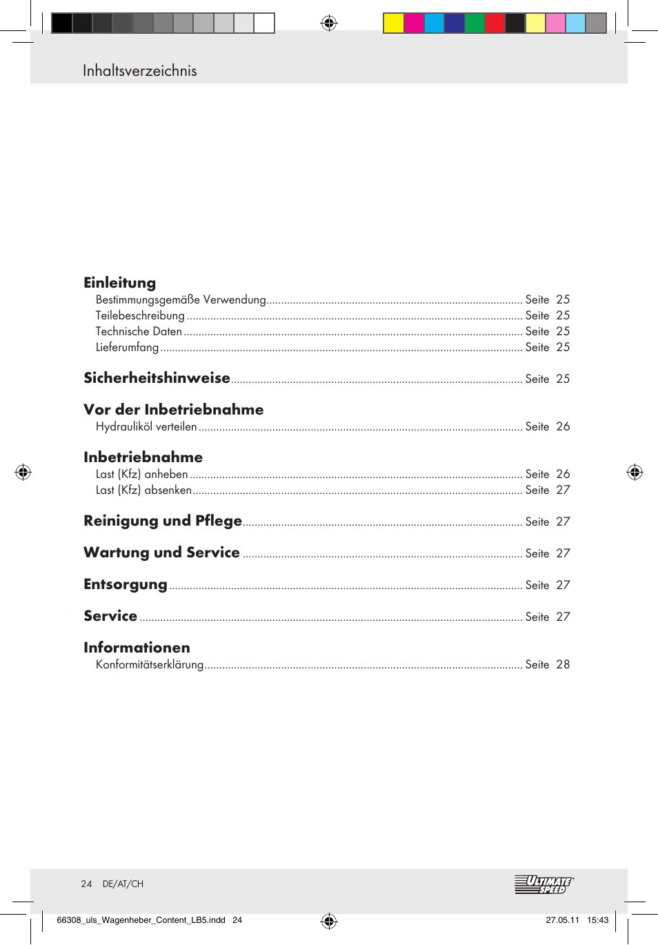 Ultimate Speed Z29511 User Manual | Page 22 / 26