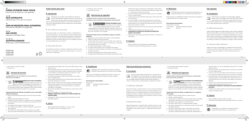 Ultimate Speed Z28554A Z28554B Z28554C User Manual | 2 pages