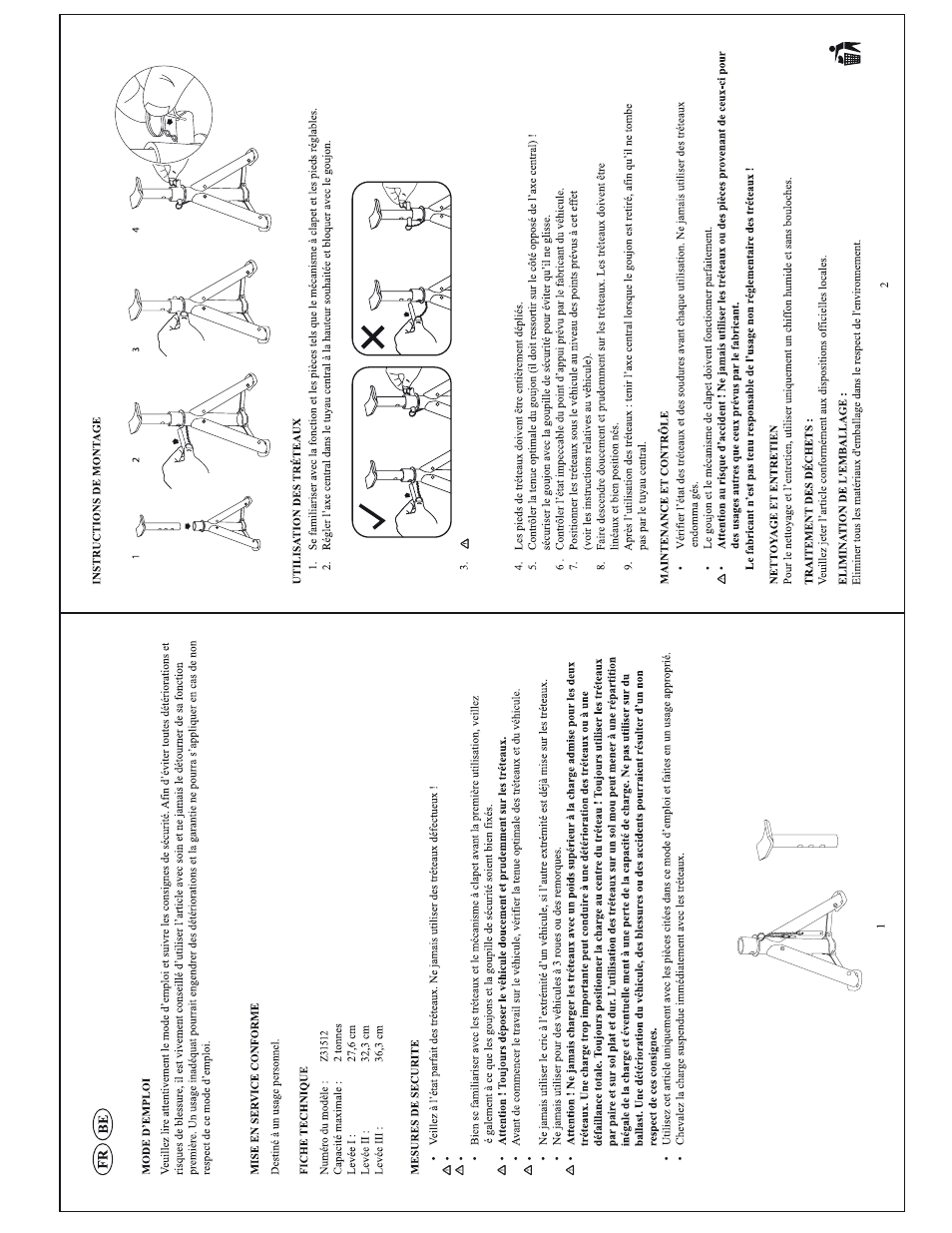 Set de chandelles | Ultimate Speed Z31512 User Manual | Page 2 / 4