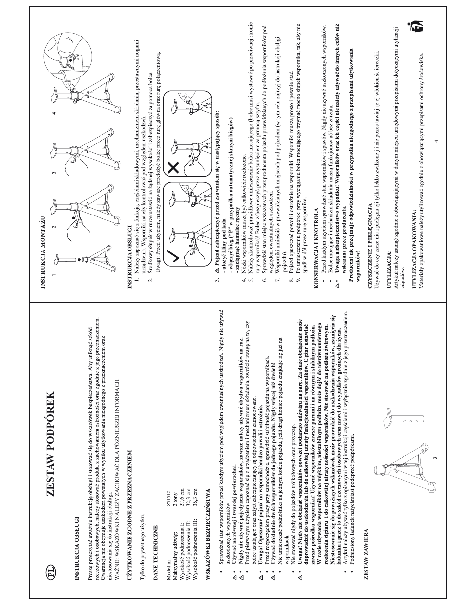 Zest a w podpórek | Ultimate Speed Z31512 User Manual | Page 3 / 8