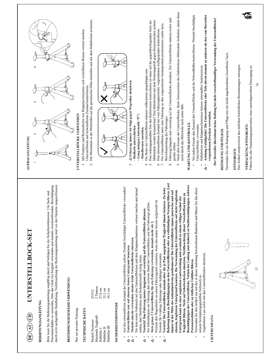Unterstellbock-set | Ultimate Speed Z31512 User Manual | Page 8 / 8