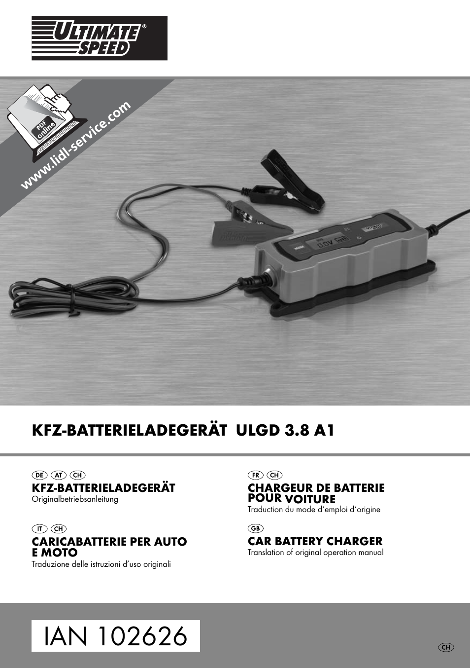 Ultimate Speed ULGD 3.8 A1 User Manual | 35 pages