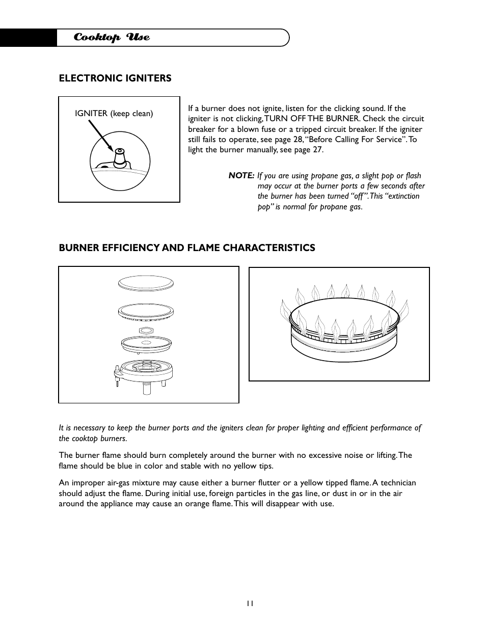 DCS I RGSC-305BK User Manual | Page 12 / 34