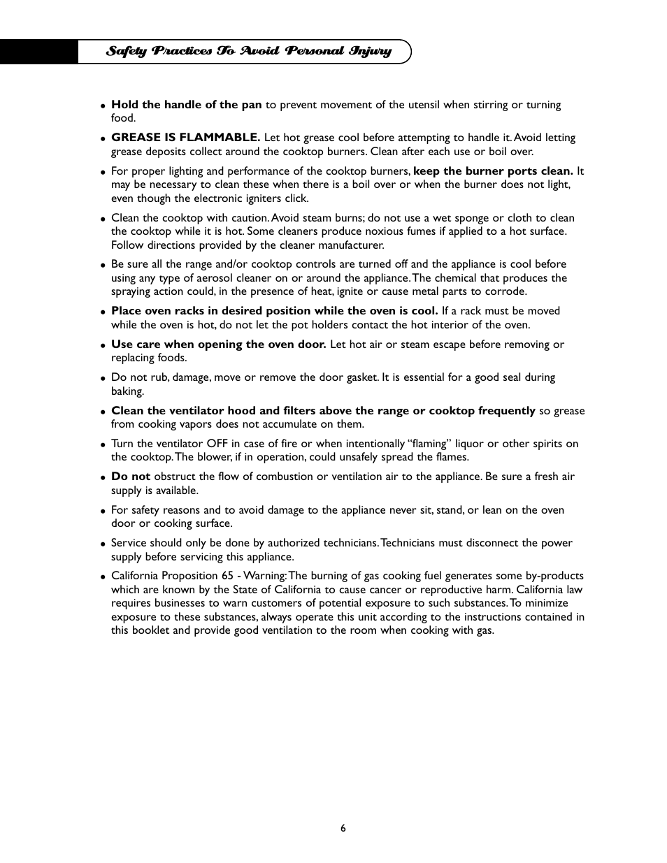 DCS I RGSC-305BK User Manual | Page 7 / 34