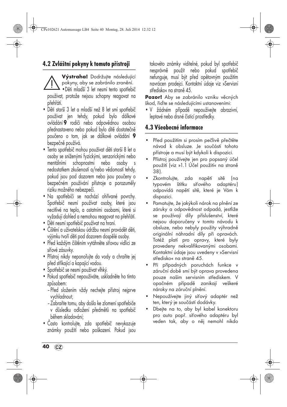 Ultimate Speed UAMM 12 A1 User Manual | Page 42 / 66