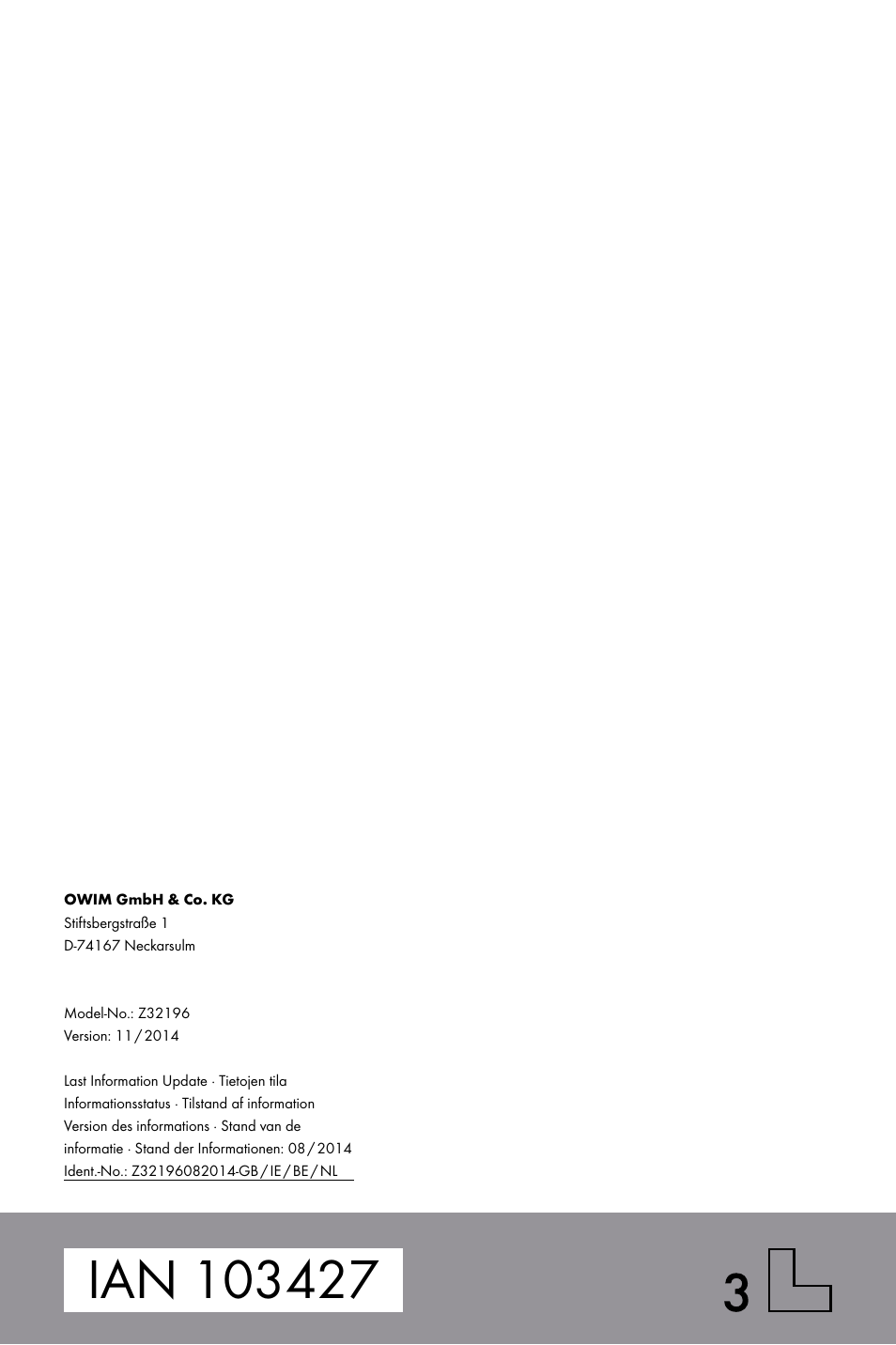 Ultimate Speed Z32196 User Manual | Page 35 / 35
