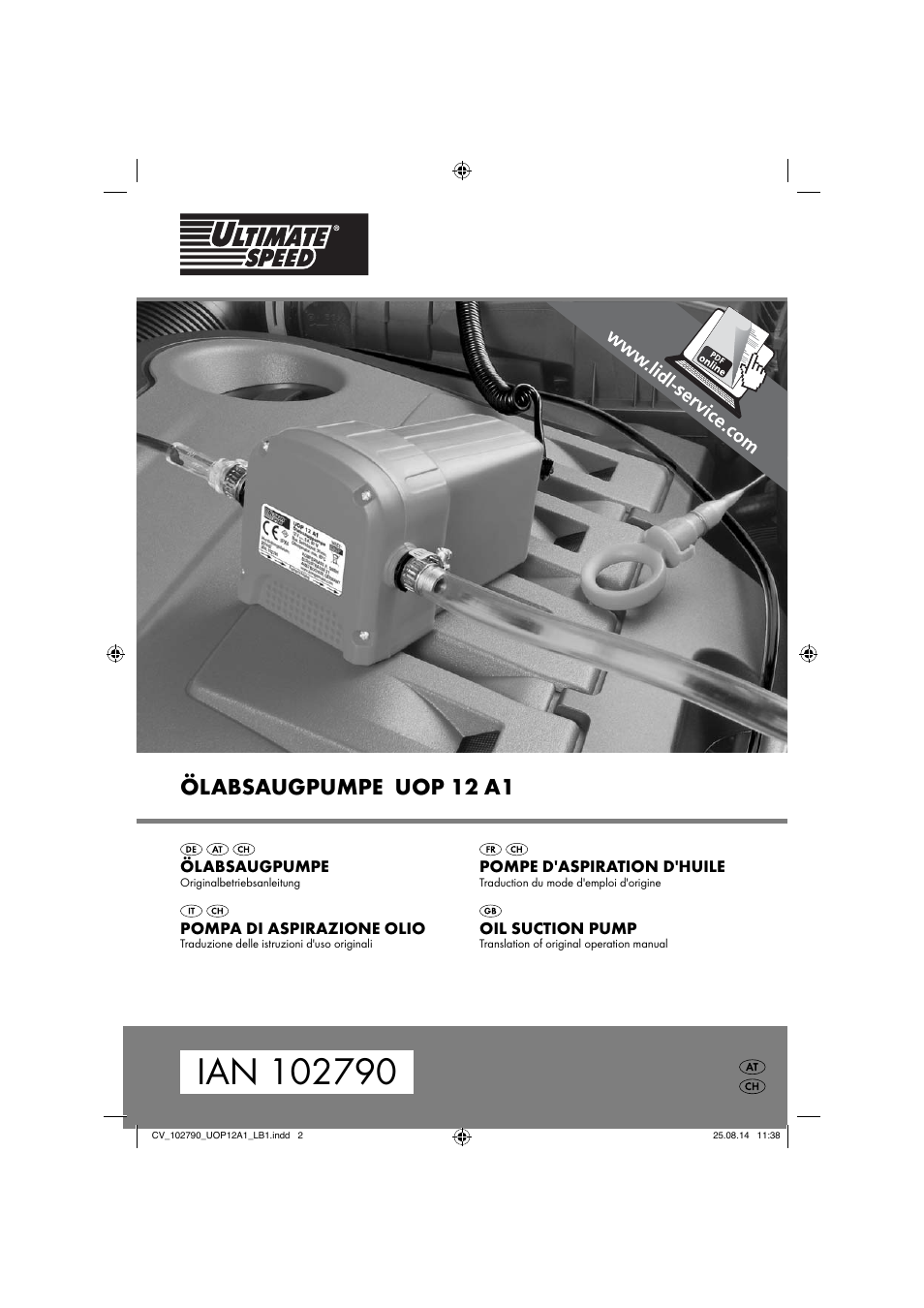 Ultimate Speed UOP 12 A1 User Manual | 52 pages