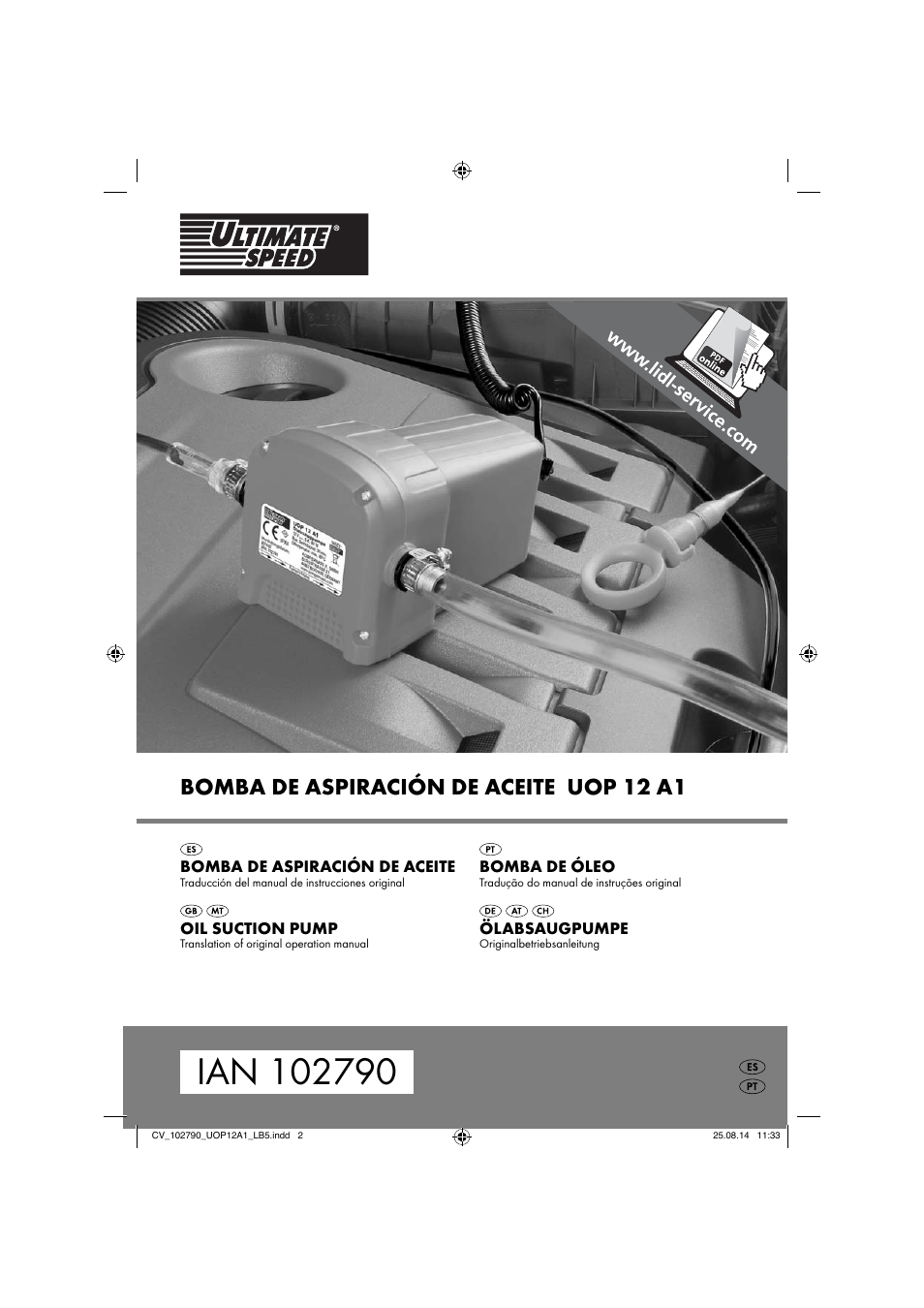 Ultimate Speed UOP 12 A1 User Manual | 52 pages