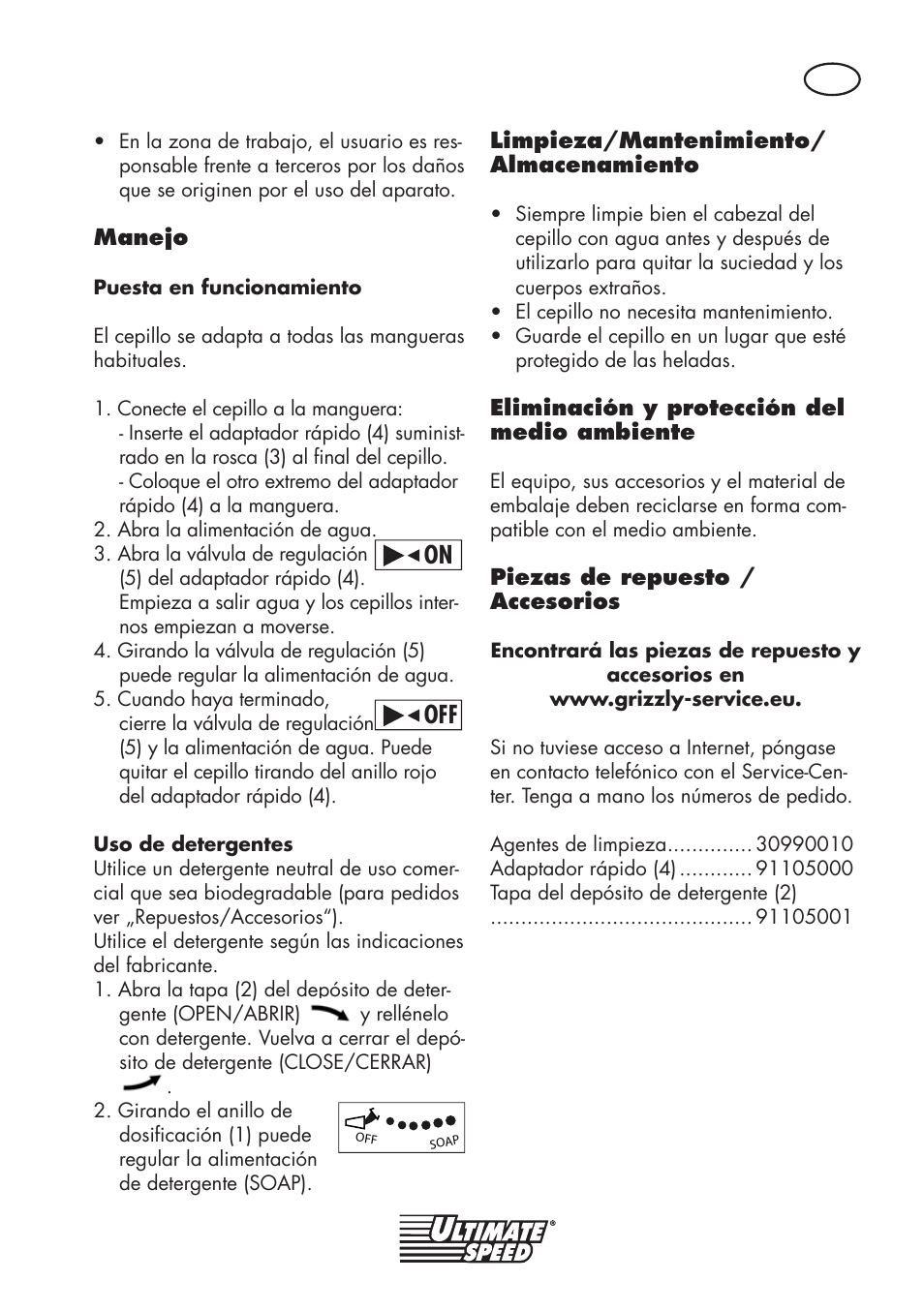 Ultimate Speed Universal Washing Brush User Manual | Page 9 / 16