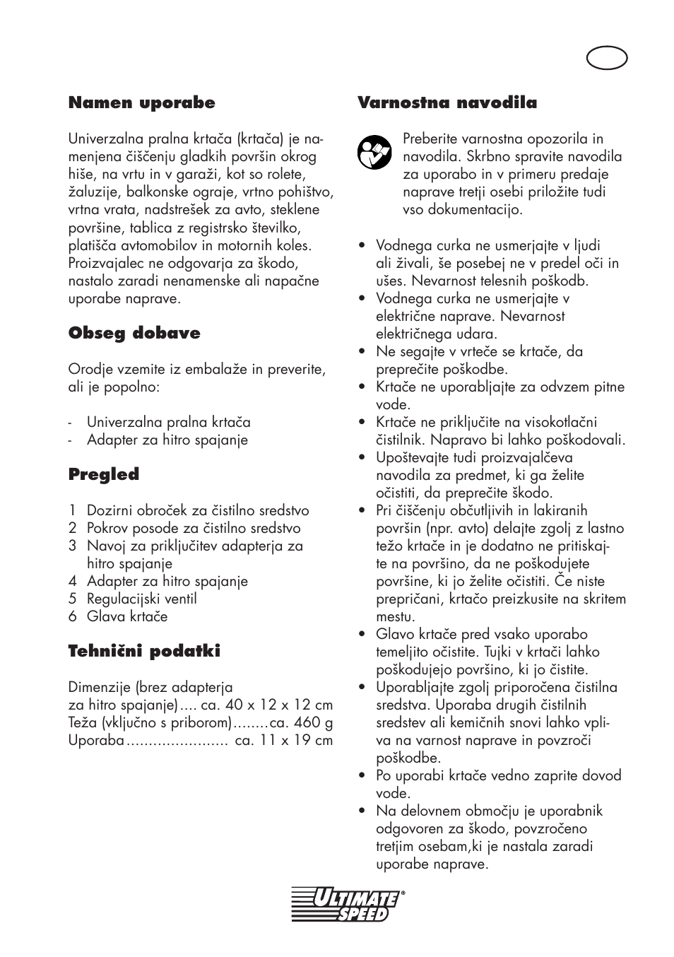 Ultimate Speed Universal Washing Brush User Manual | Page 15 / 24