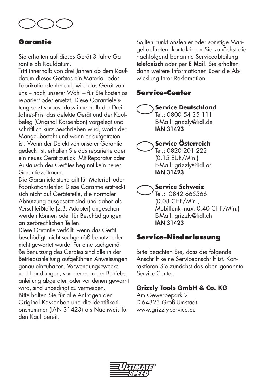 De at ch | Ultimate Speed Universal Washing Brush User Manual | Page 4 / 24