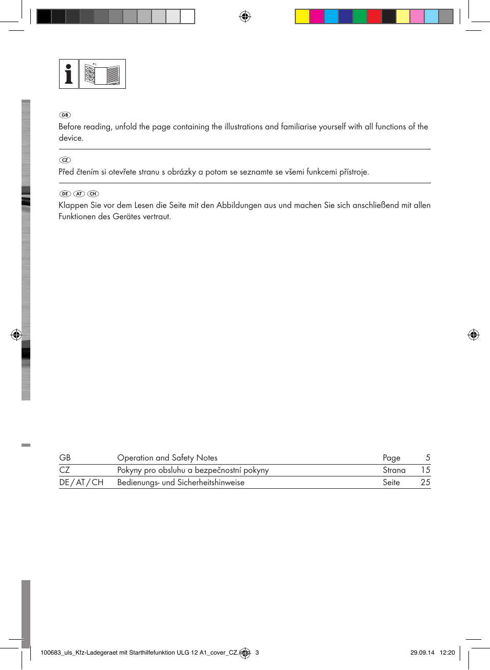 Ultimate Speed ULG 12 A1 User Manual | Page 2 / 35