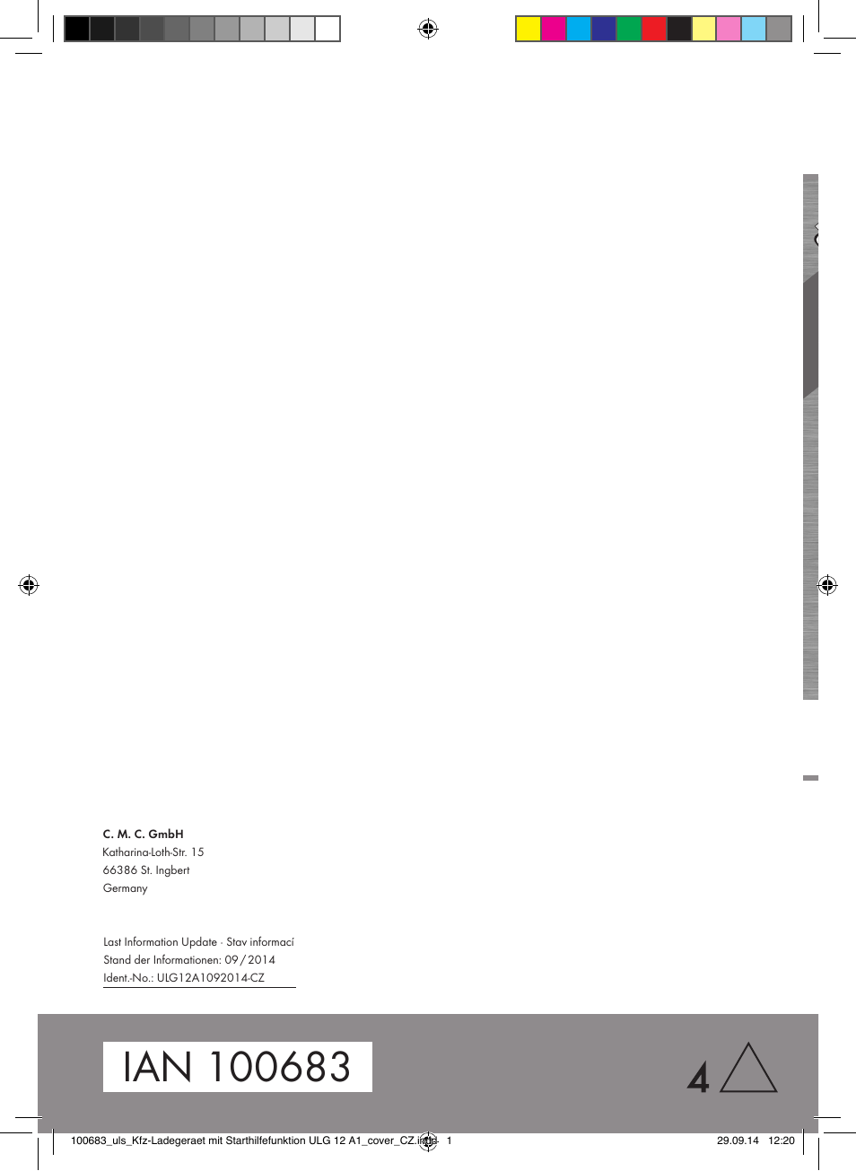 Ultimate Speed ULG 12 A1 User Manual | Page 35 / 35