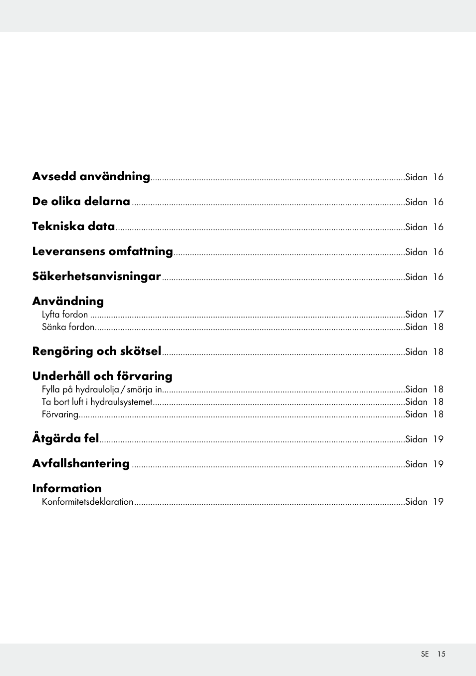 Ultimate Speed Z31224 User Manual | Page 15 / 44