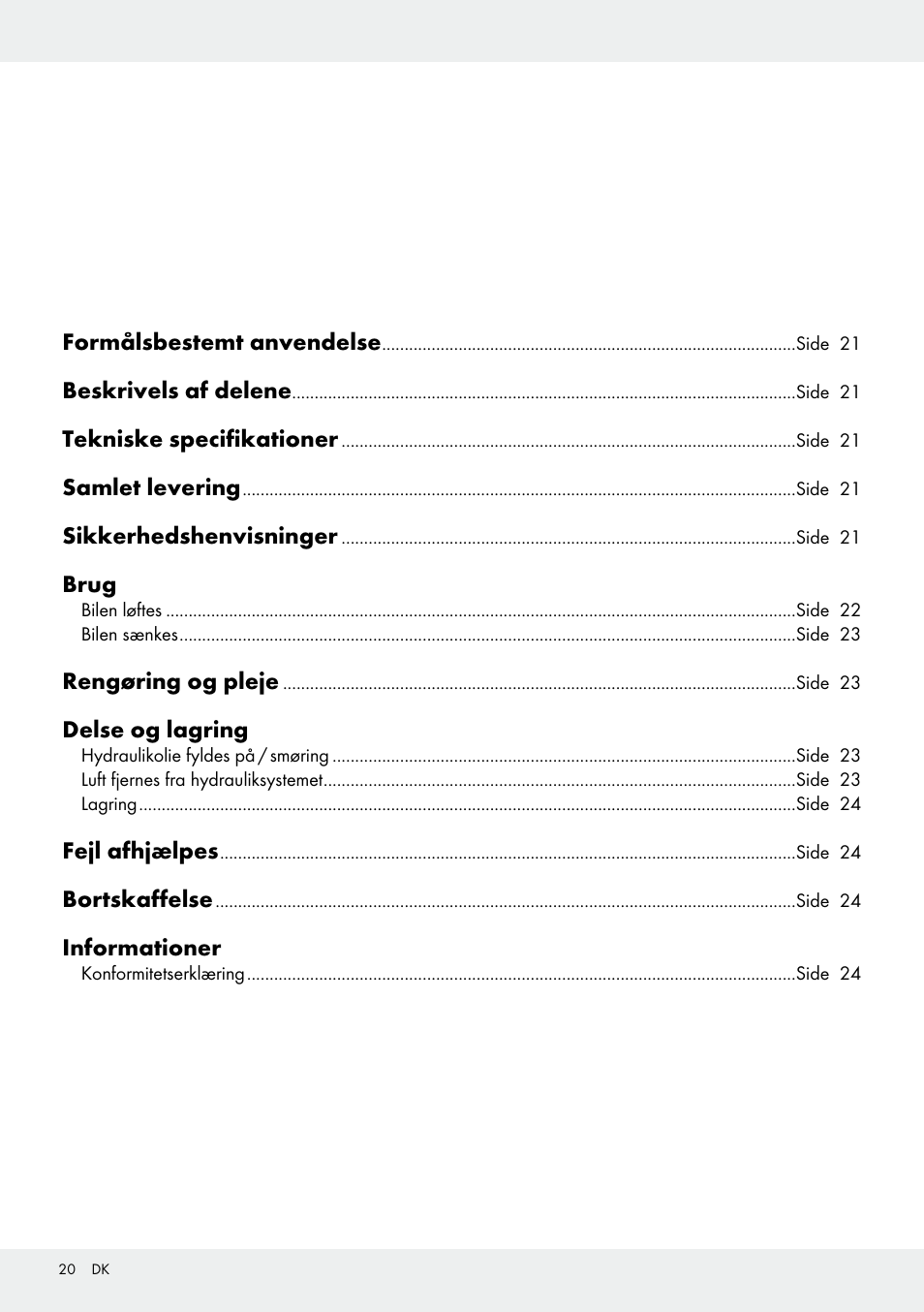 Ultimate Speed Z31224 User Manual | Page 20 / 44