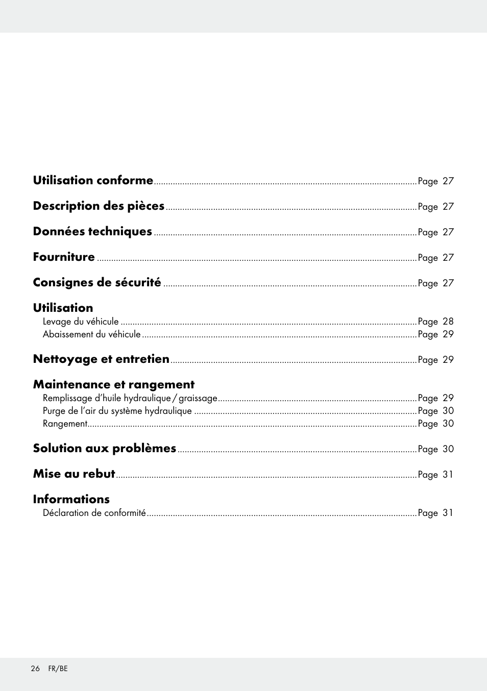 Ultimate Speed Z31224 User Manual | Page 26 / 44