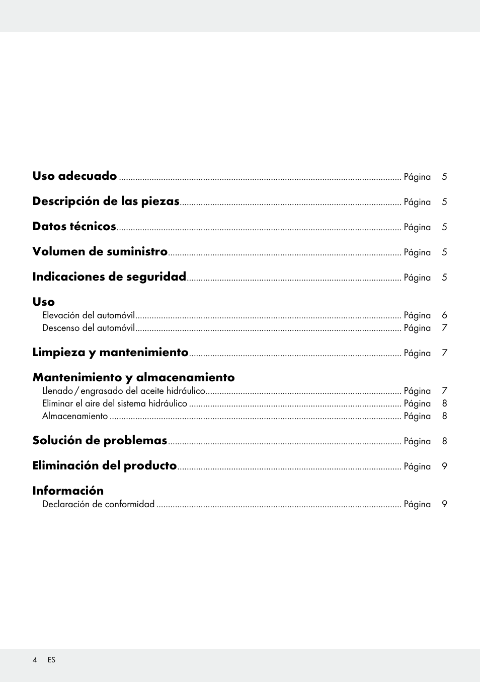 Ultimate Speed Z31224 User Manual | Page 4 / 34