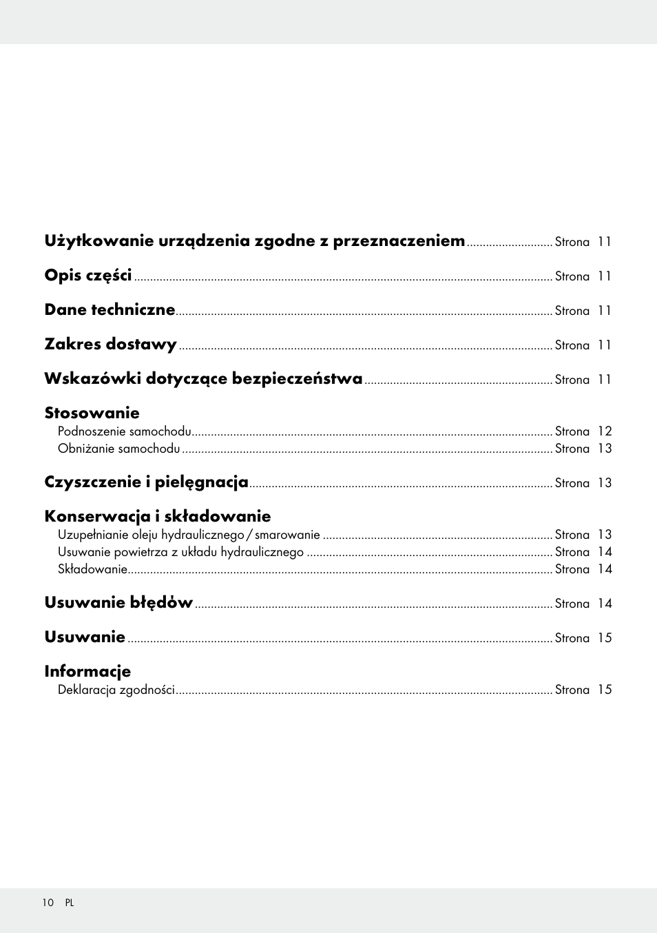 Ultimate Speed Z31224 User Manual | Page 10 / 46
