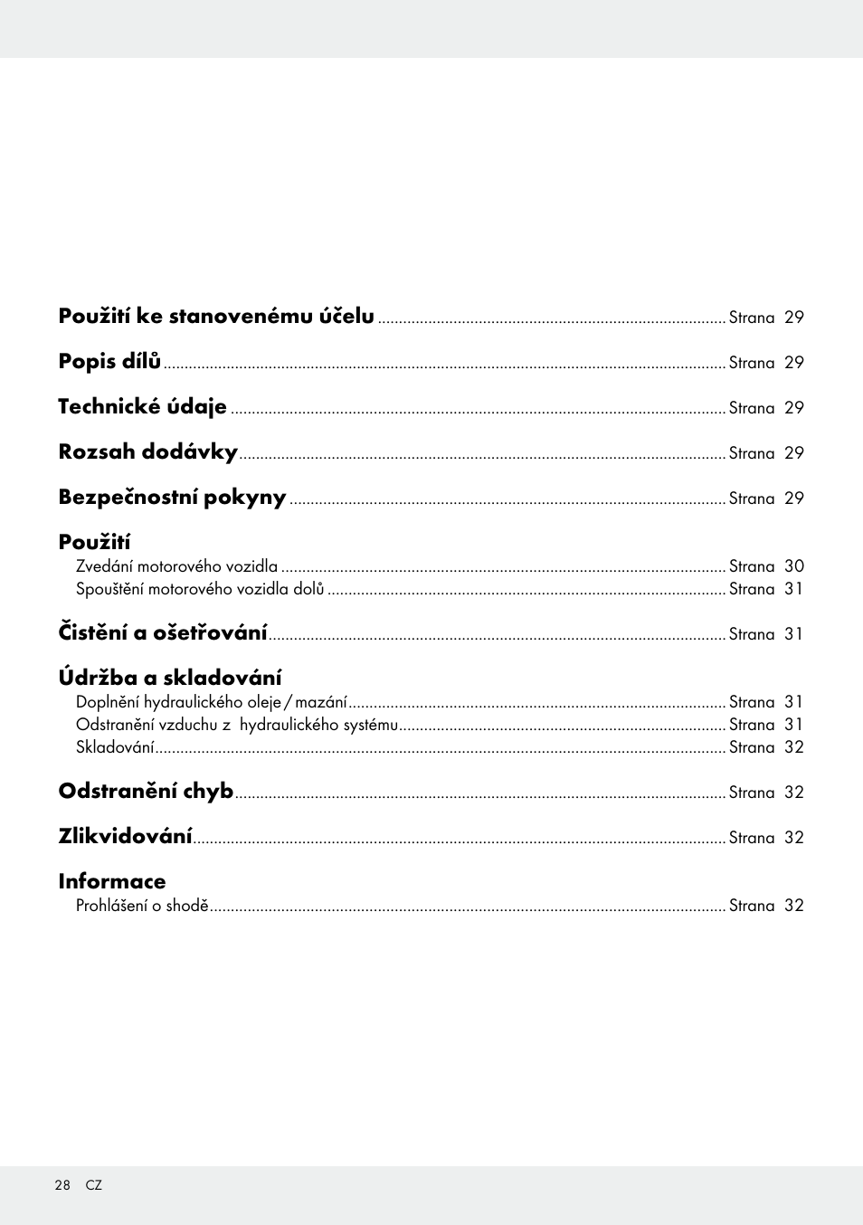 Ultimate Speed Z31224 User Manual | Page 28 / 46