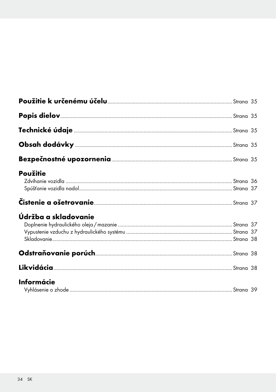 Ultimate Speed Z31224 User Manual | Page 34 / 46