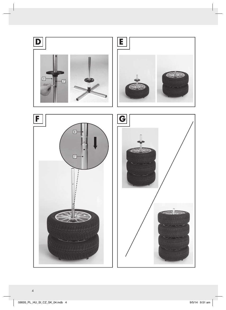 Eg d f | Ultimate Speed AZ-600 User Manual | Page 4 / 22