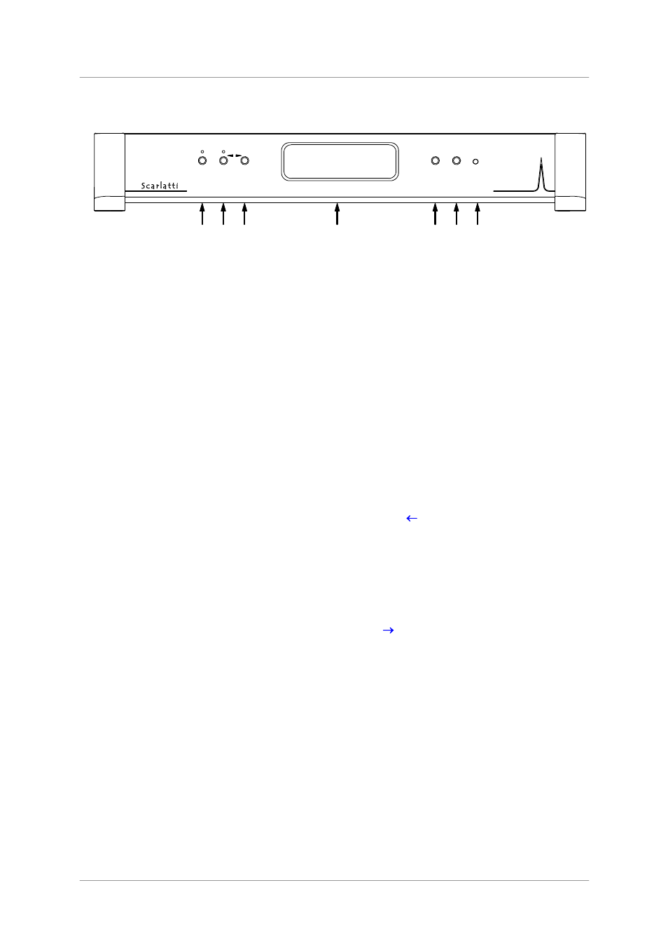 4 front panel, 1 power button, 2 display button | 3 dither button, Front panel, Power, Button, Display, Dither | DCS none User Manual | Page 9 / 18