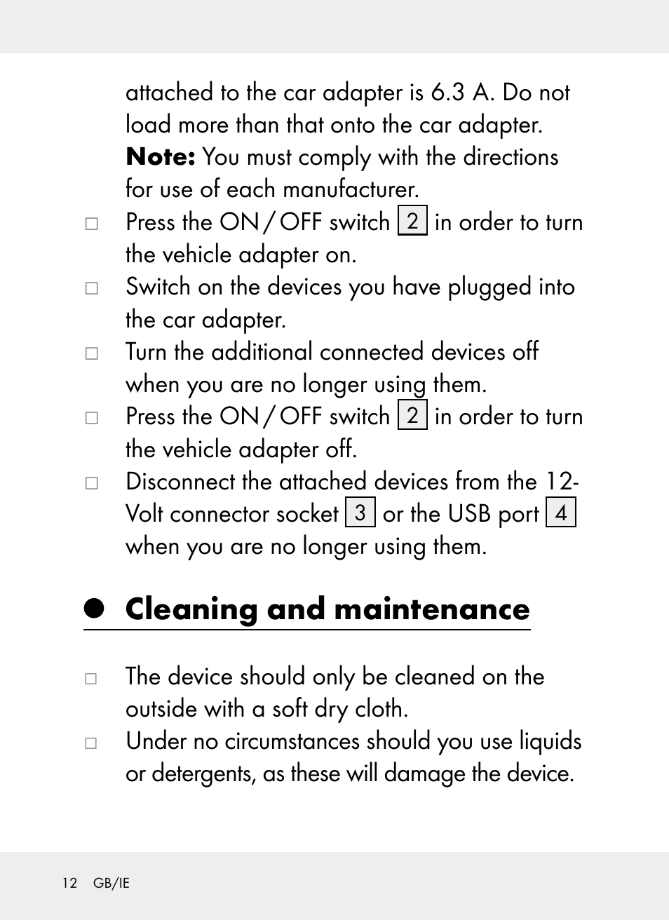 Cleaning and maintenance | Ultimate Speed Z31381 User Manual | Page 12 / 77