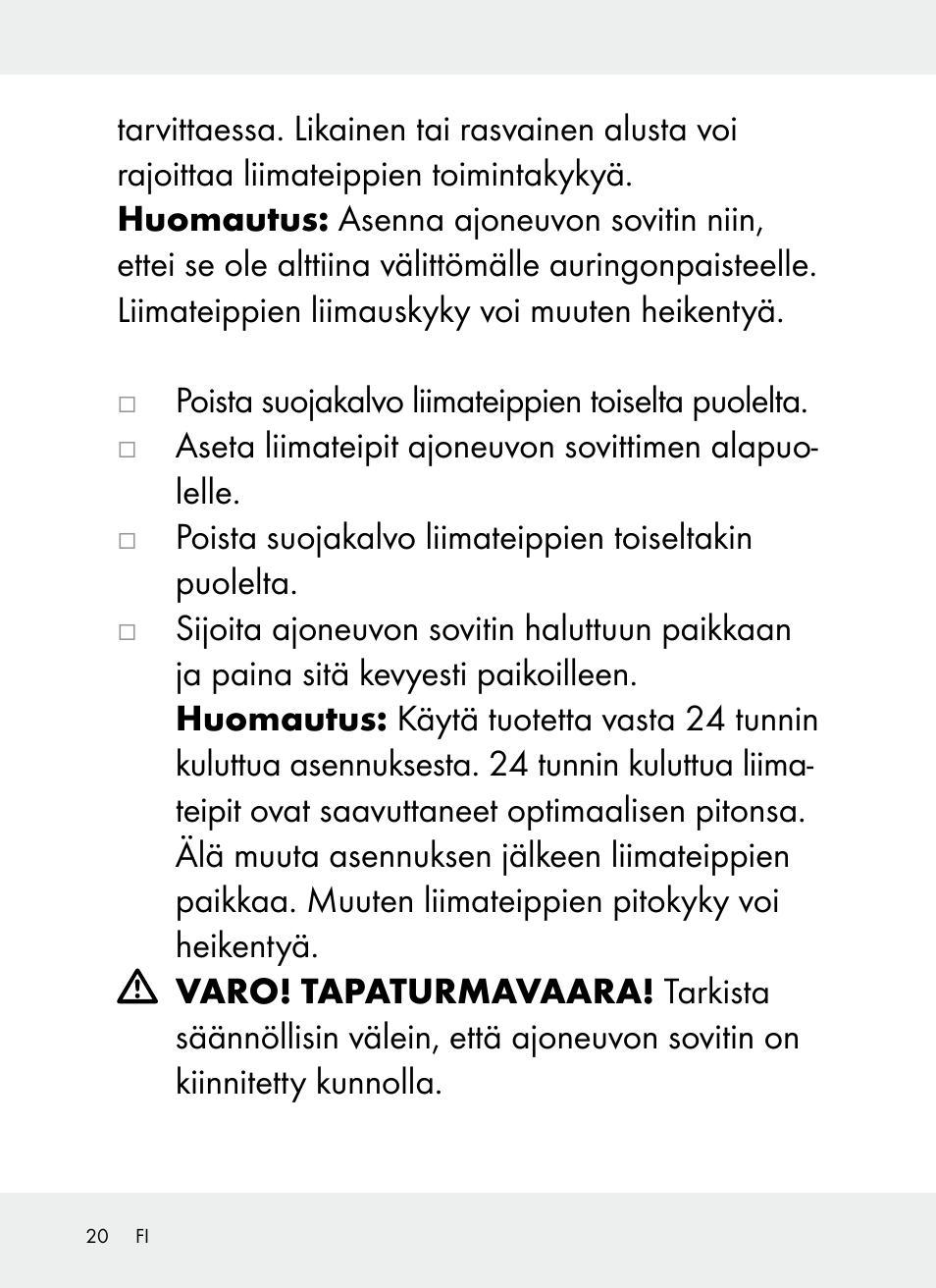 Ultimate Speed Z31381 User Manual | Page 20 / 77