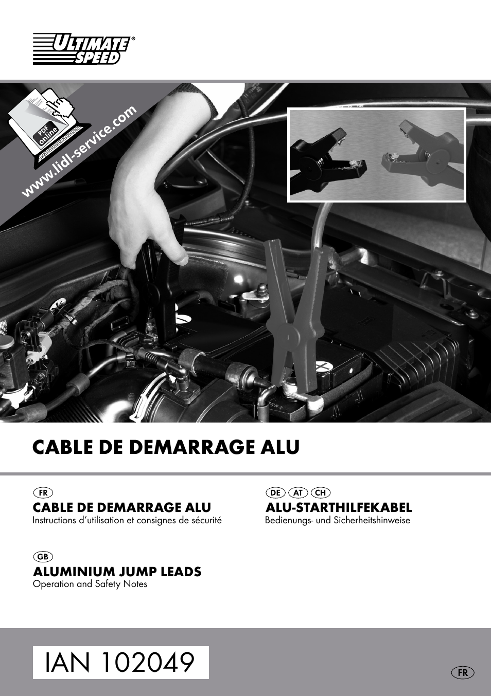 Ultimate Speed Alu Jump Leads User Manual | 17 pages