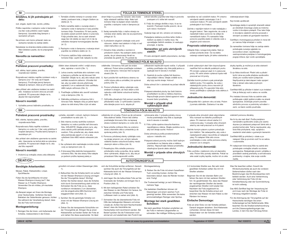 Ultimate Speed CAR WINDOW TINTING FILM User Manual | Page 2 / 2
