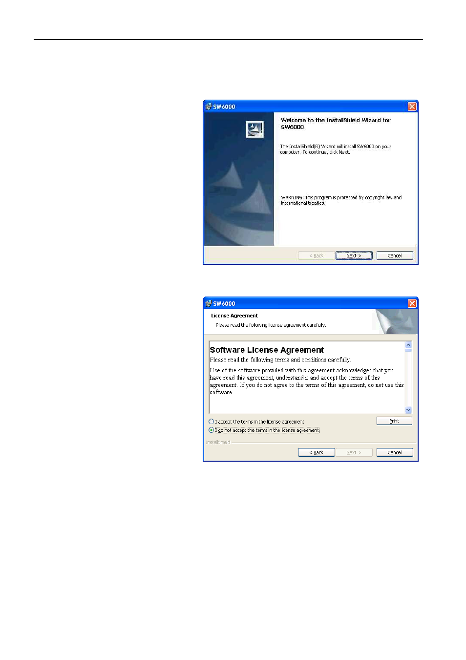 DCS SW 6000 User Manual | Page 20 / 52