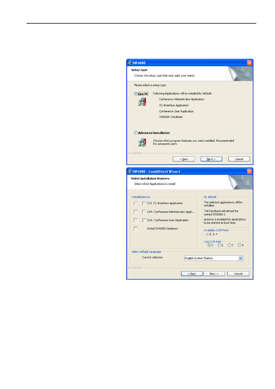 DCS SW 6000 User Manual | Page 21 / 52