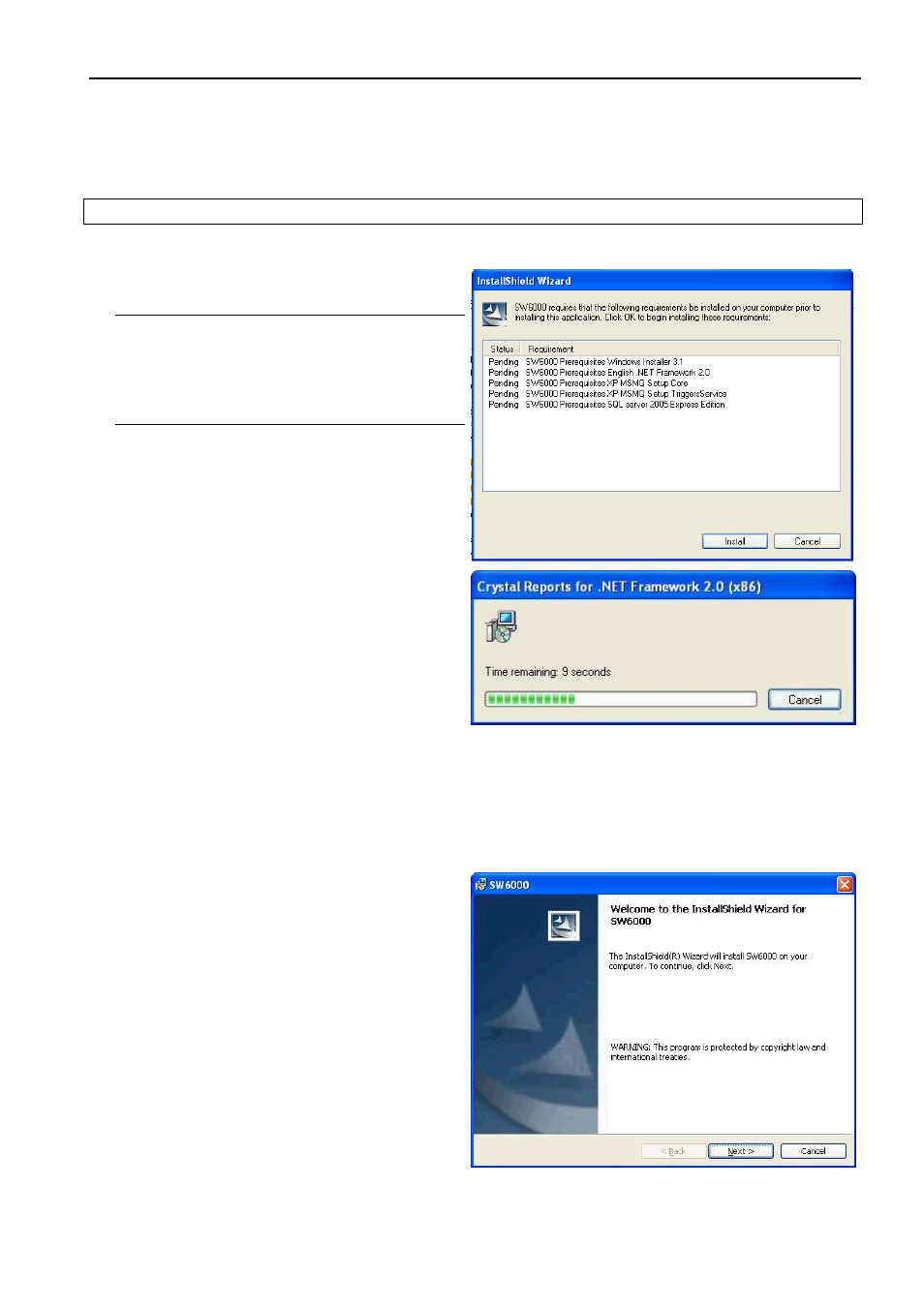 DCS SW 6000 User Manual | Page 29 / 52