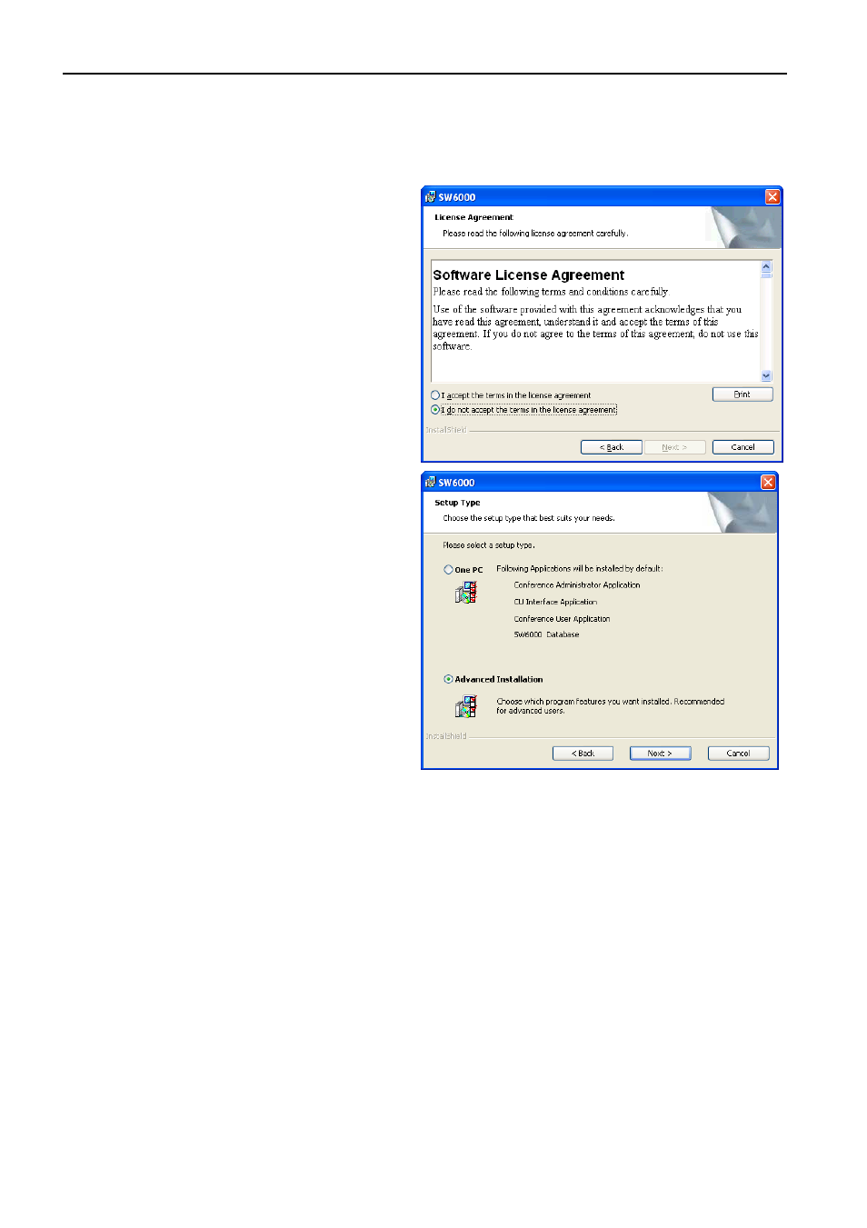 DCS SW 6000 User Manual | Page 30 / 52