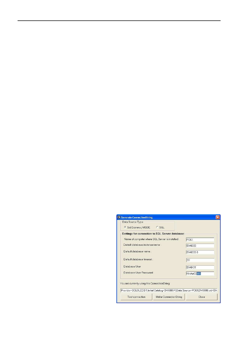 DCS SW 6000 User Manual | Page 40 / 52