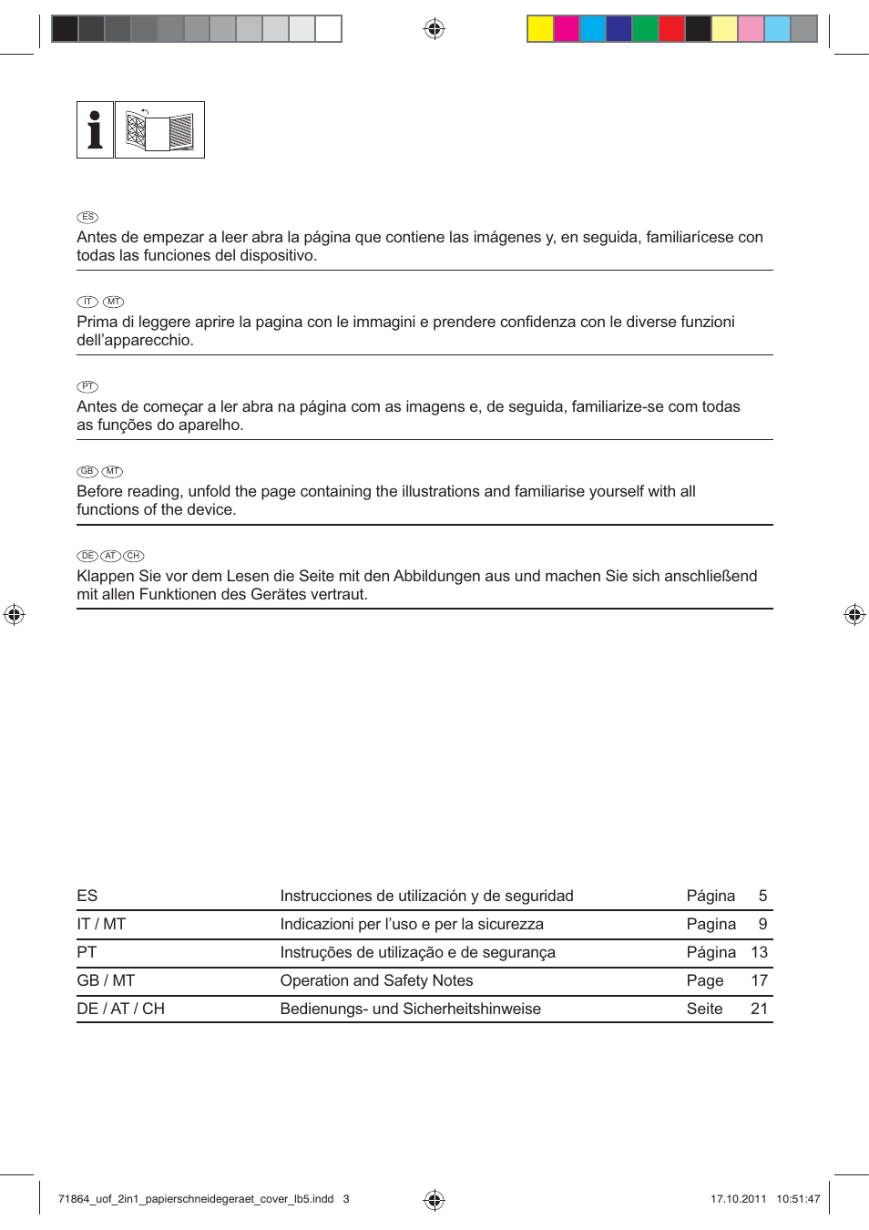 United Office 2-in-1 Paper Trimmer User Manual | Page 3 / 30