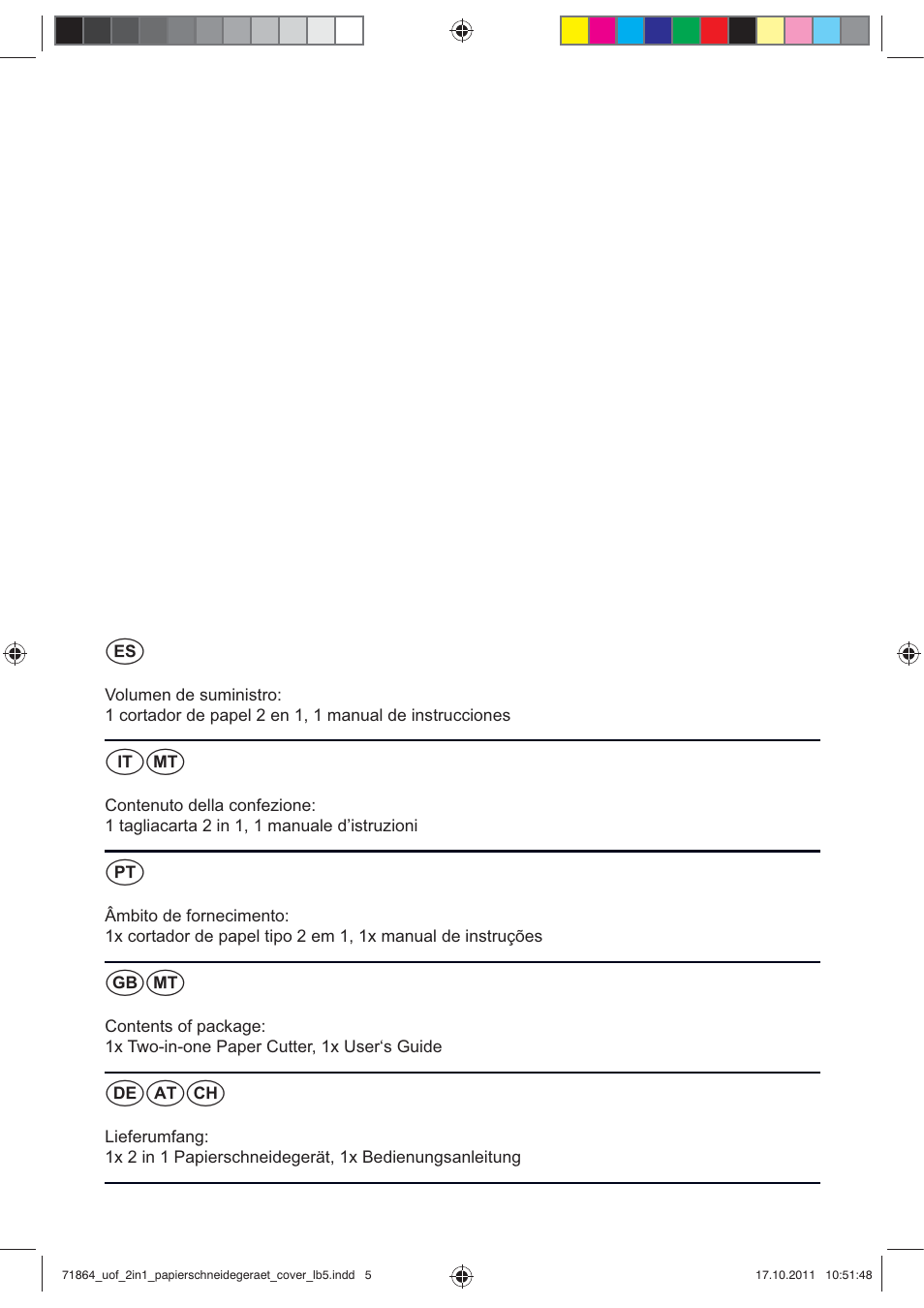 United Office 2-in-1 Paper Trimmer User Manual | Page 5 / 30