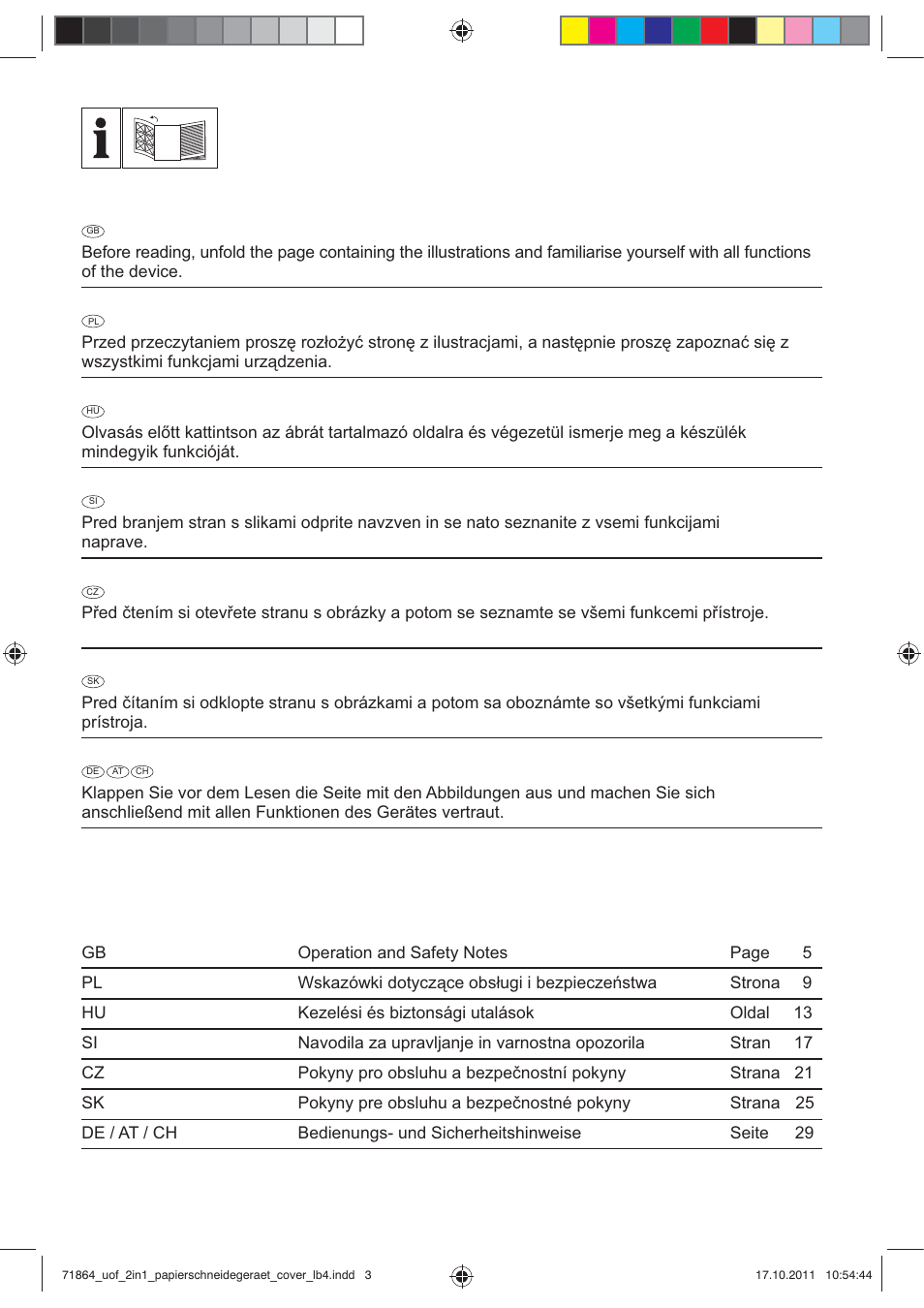 United Office 2-in-1 Paper Trimmer User Manual | Page 3 / 34