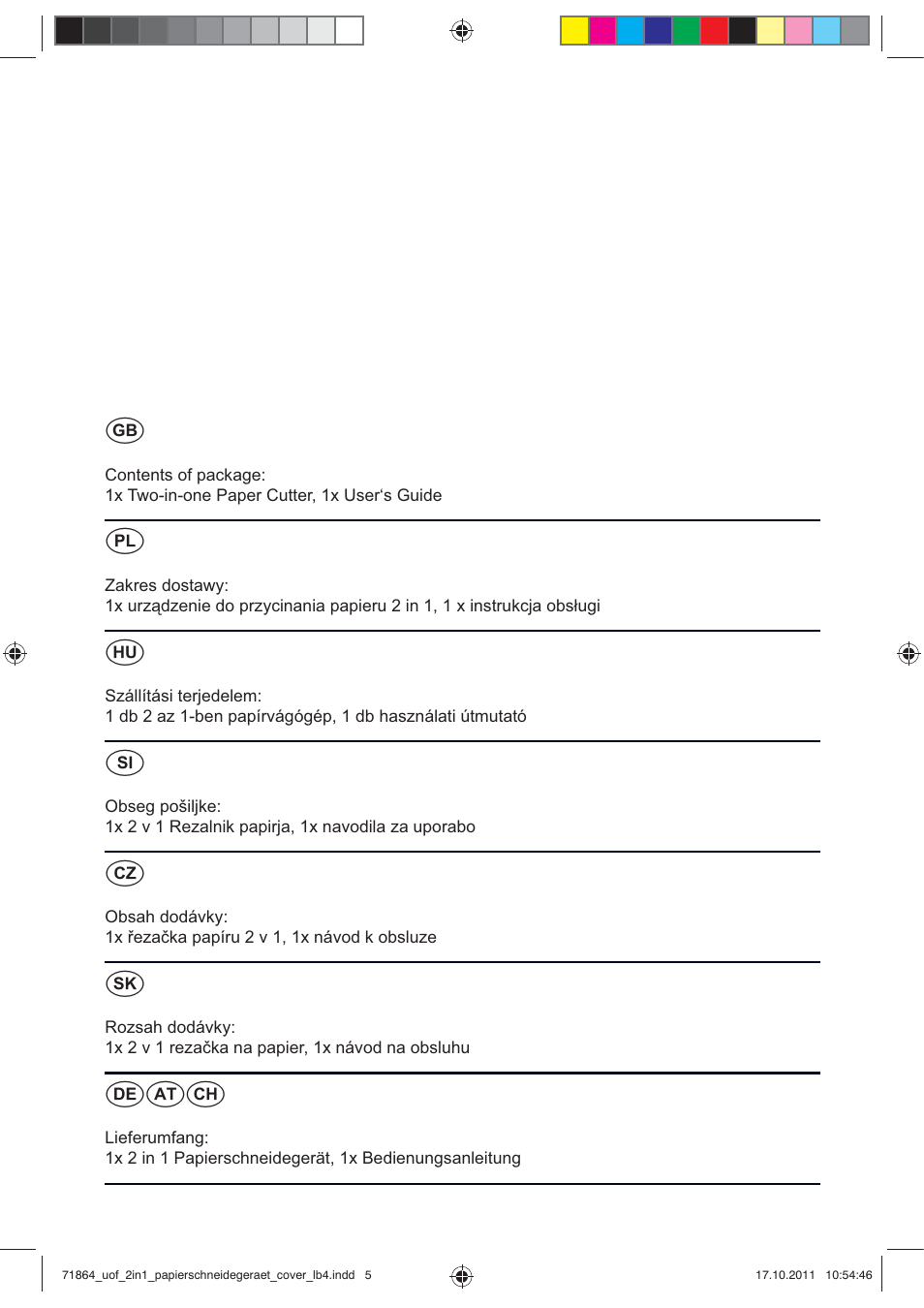 United Office 2-in-1 Paper Trimmer User Manual | Page 5 / 34