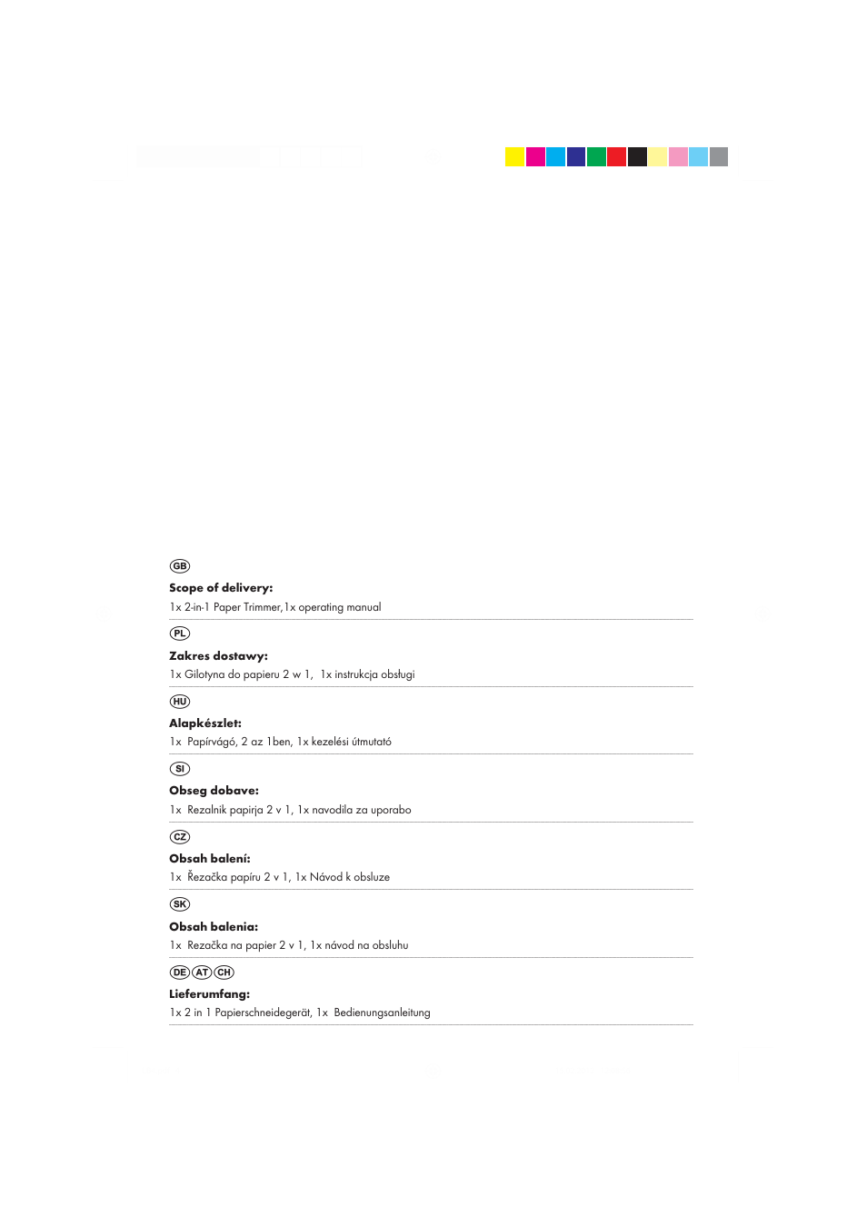 United Office 2-in-1 Paper Trimmer User Manual | Page 4 / 42