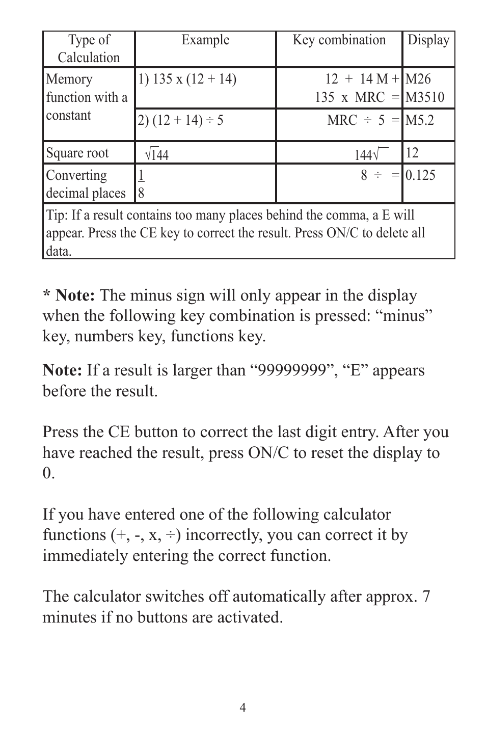 United Office H13742C User Manual | Page 5 / 26