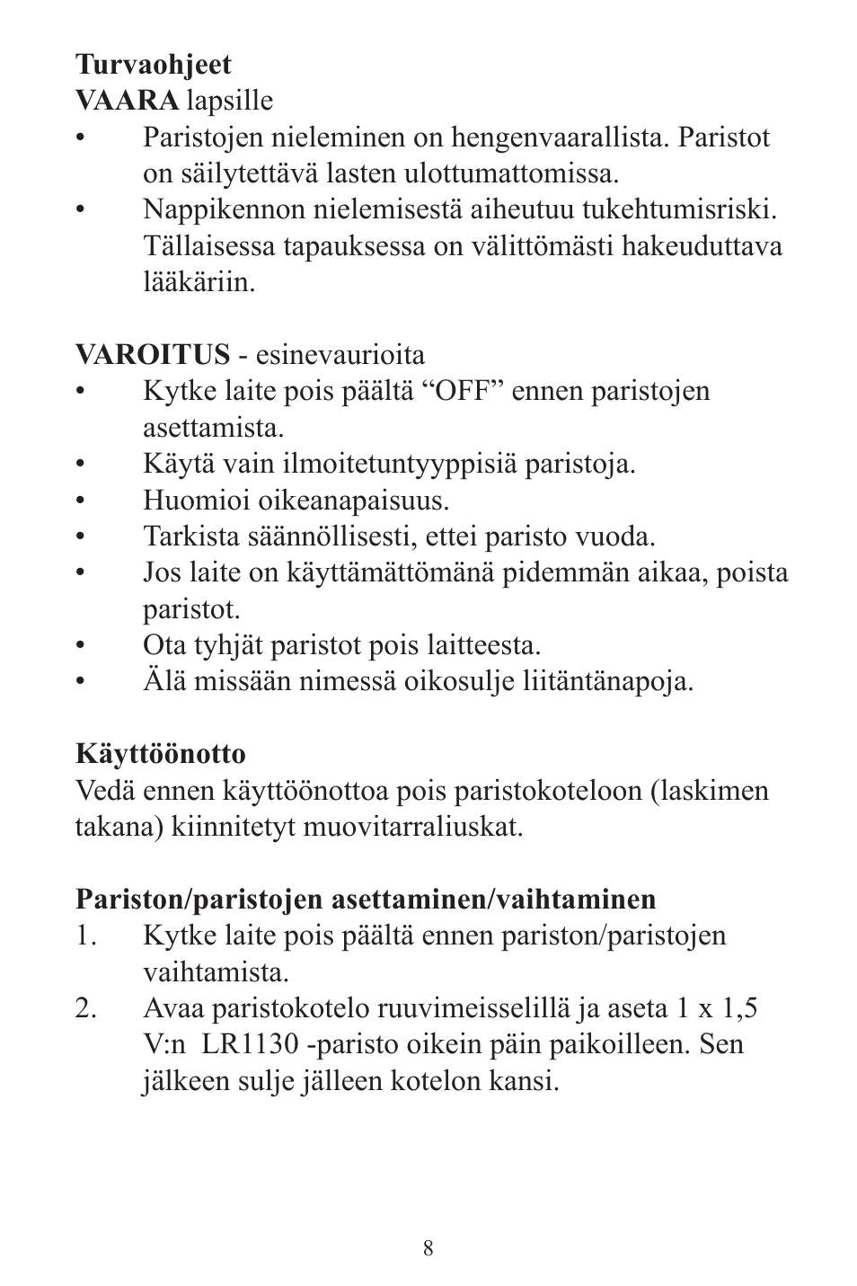 United Office H13742C User Manual | Page 9 / 26